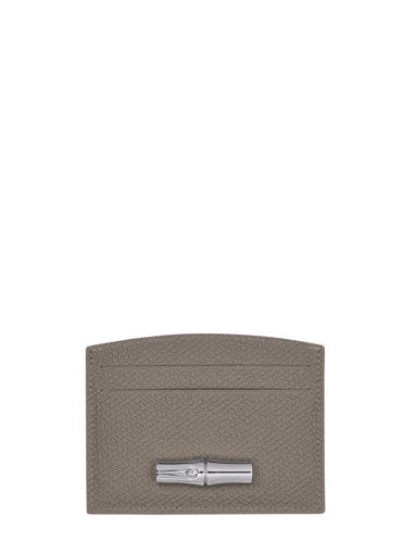 Longchamp Roseau Kredietkaarthouder Grijs