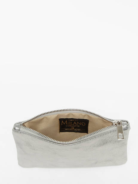 Etui Nine Leder Milano Zilver nine NI23063N ander zicht 1