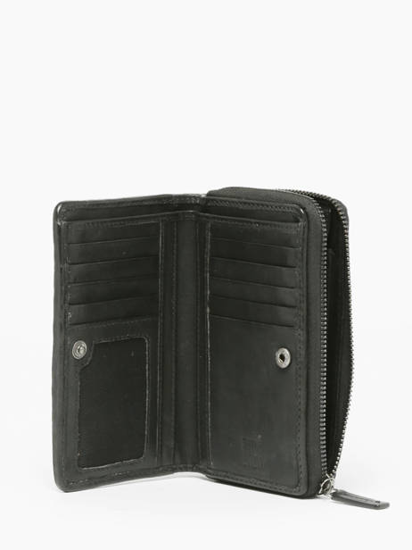 Portefeuille Leder Biba Zwart heritage MUY4L ander zicht 2