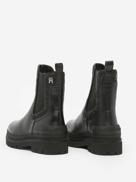 Chelsea Boots Uit Leder Tommy hilfiger Beige women 7655BDS ander zicht 4