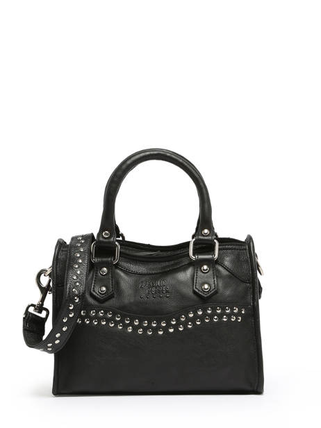 Cross Body Tas Glam Leder Basilic pepper Zwart glam BGLA72 ander zicht 1