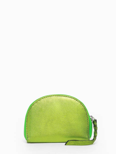 Portefeuille Manon Leder Paul marius Groen vintage MANON ander zicht 2
