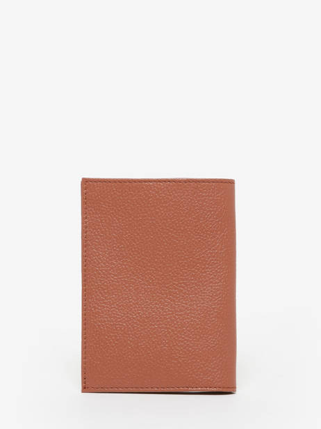 Paspoorthoes Madras Leder Etrier Bruin madras EMAD025 ander zicht 2