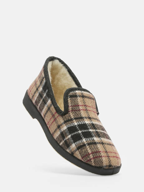 Pantoffels La maison de l'espadrille Zwart men 6 ander zicht 1