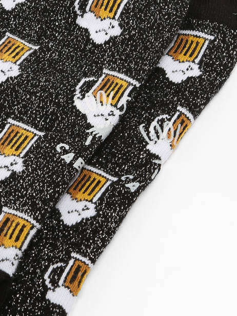 Sokken Cabaia Zwart socks HUG ander zicht 2