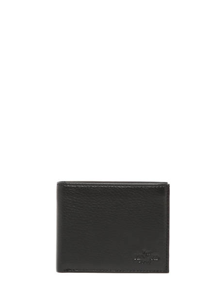Portefeuille Leder Yves renard Zwart foulonne 2307
