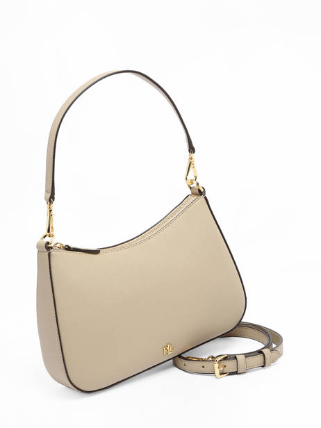 Schoudertas Danni 26 Leder Lauren ralph lauren Beige danni 31883768 ander zicht 2