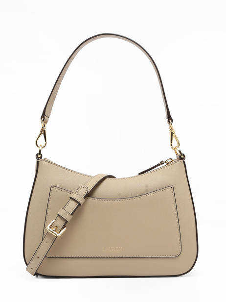 Schoudertas Danni 26 Leder Lauren ralph lauren Beige danni 31883768 ander zicht 4