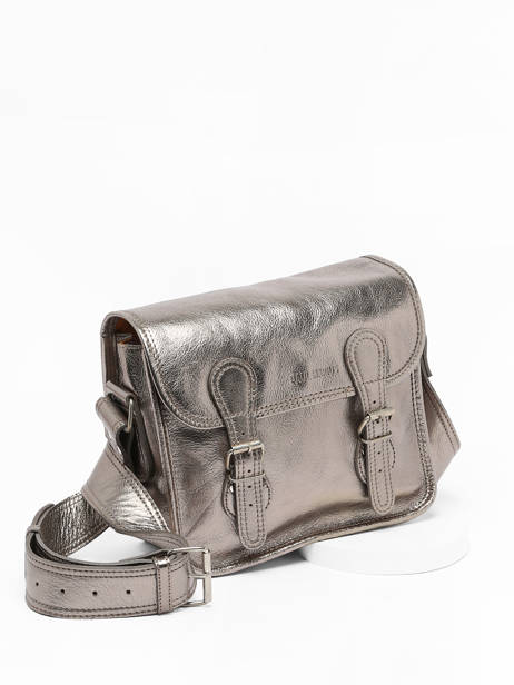 Cross Body Tas La Sacoche Leder Paul marius Zilver vintage S ander zicht 2