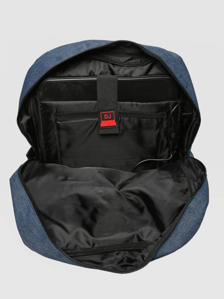 Business Rugzak David jones Blauw business PC037A ander zicht 3