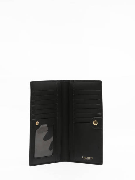 Portefeuille Leder Lauren ralph lauren Zwart dryden 371777 ander zicht 1