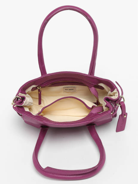 Cross Body Tas Madeleine S Art DÃ©co Leder Paul marius Violet la suite art deco MADEXART ander zicht 3