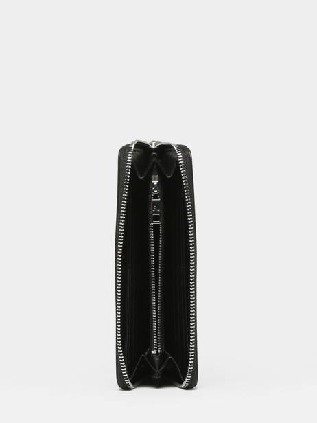 Portefeuille K/ikonik 2.0 Leder Karl lagerfeld Zwart k ikonic 2.0 240W3260 ander zicht 1