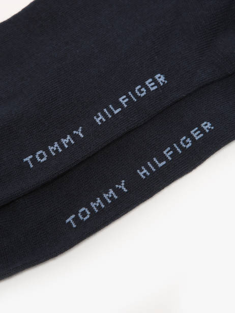 Set Van 2 Paar Sokken Tommy hilfiger Blauw socks 371111 ander zicht 2