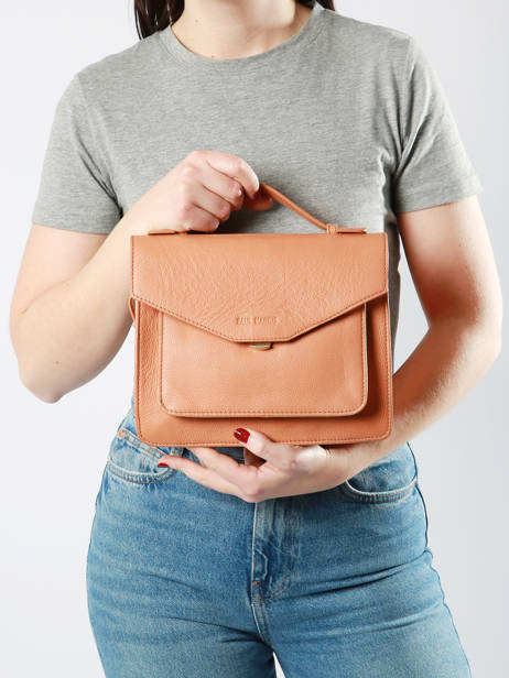 Cross Body Tas Simone Art Déco Leder Paul marius Bruin la suite art deco SIMONART ander zicht 1