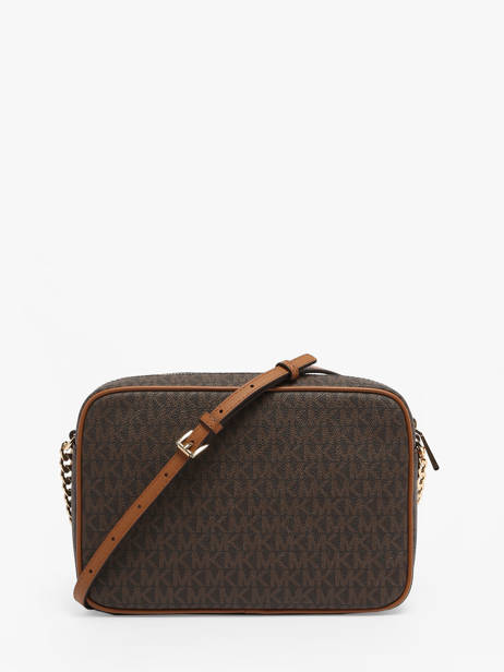 Cross Body Tas Jet Set Michael kors Bruin jet set F1GJ6C7B ander zicht 4