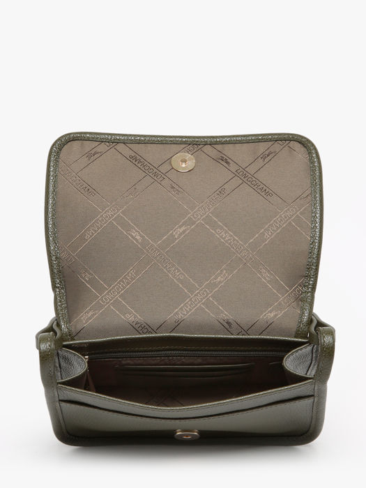 Longchamp Le foulonné Clutch Bruin