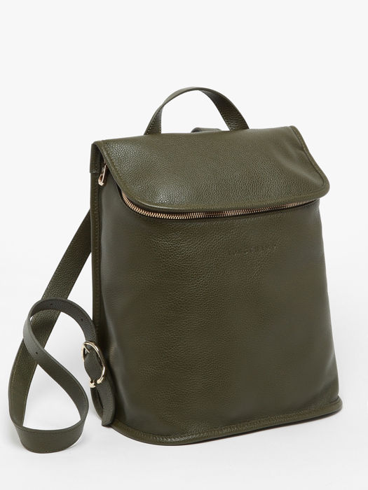 Longchamp Le foulonné Rugzak Bruin