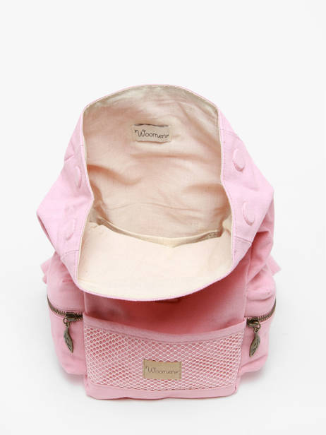 Rolltop Rugzak S Narcisse Woomen Roze narcisse WNAR04 ander zicht 3
