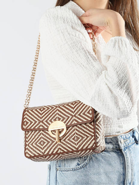 Cross Body Tas Moon Vanessa bruno Roze moon 16V40533 ander zicht 1
