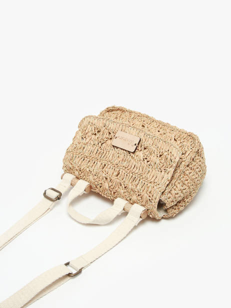 Cross Body Tas Clematite Woomen Beige clematite WCLE02 ander zicht 2