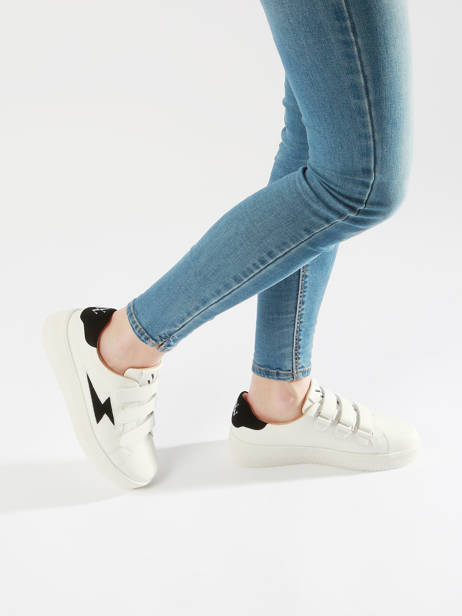 Sneakers Camelia Vanessa wu Zwart women BK2658NR ander zicht 2