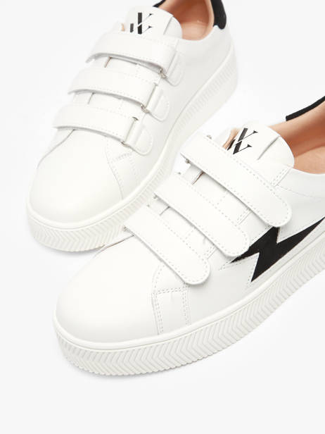Sneakers Camelia Vanessa wu Zwart women BK2658NR ander zicht 1
