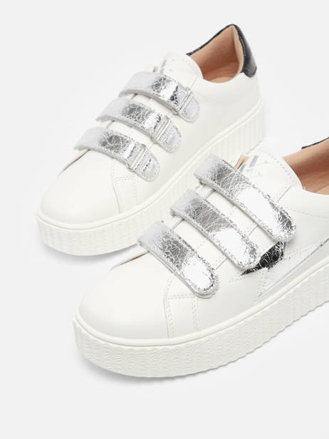 Sneakers Marilou Vanessa wu Zilver women BK2387AG ander zicht 1