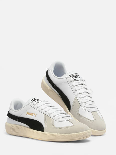 Sneakers Army Trainer Uit Leder Puma Wit women 38660701 ander zicht 3