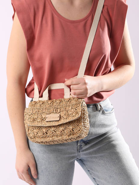 Cross Body Tas Clematite Woomen Beige clematite WCLE02 ander zicht 1