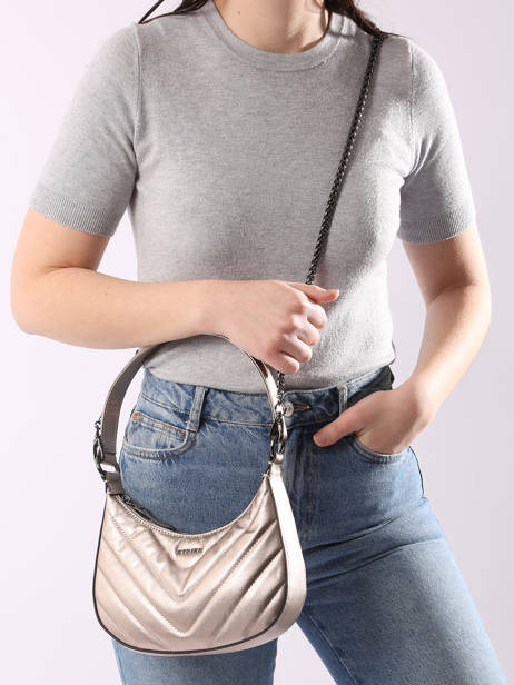 Cross Body Tas Rafale Leder Etrier Goud rafale ERAF017N ander zicht 1