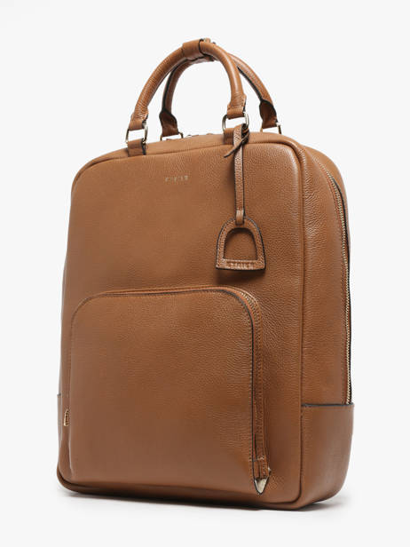 Business Rugzak Tradition A4 Formaat Leder Etrier Bruin tradition ETRA037B ander zicht 2