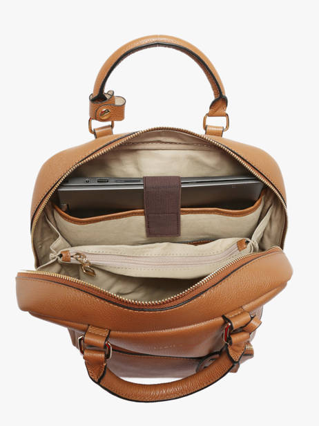 Business Rugzak Tradition A4 Formaat Leder Etrier Bruin tradition ETRA037B ander zicht 3