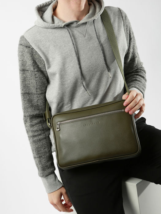Longchamp Le foulonné Cross bodytas Groen