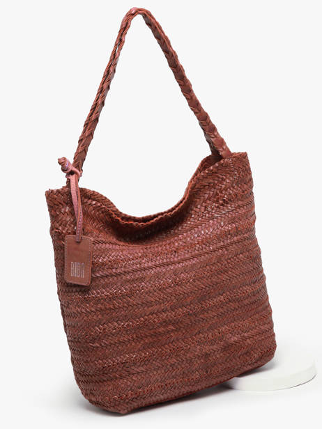 Schoudertas Heritage Leder Biba Bruin heritage RUB1L ander zicht 2