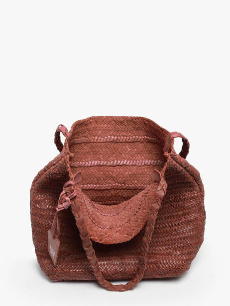 Schoudertas Heritage Leder Biba Bruin heritage RUB1L ander zicht 3