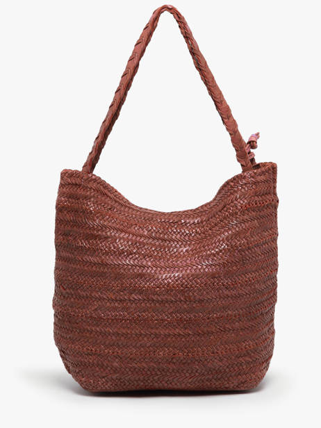 Schoudertas Heritage Leder Biba Bruin heritage RUB1L ander zicht 4