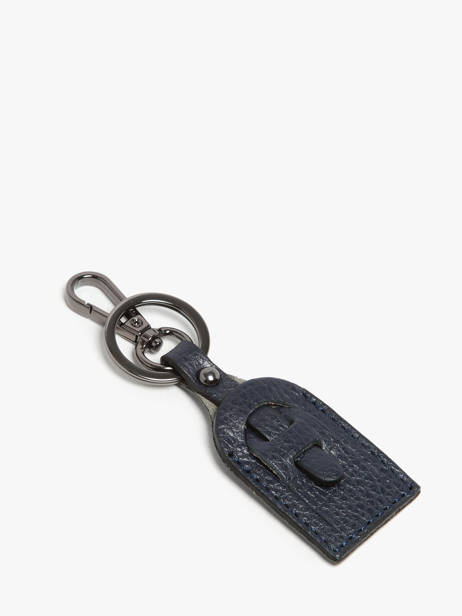 Sleutelhanger Caviar Leder Milano Blauw caviar CA23119 ander zicht 1