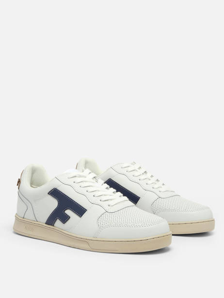 Sneakers Hazel Uit Leder Faguo Wit men 24CG0301 ander zicht 2