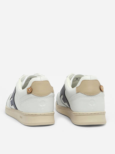 Sneakers Hazel Uit Leder Faguo Wit men 24CG0301 ander zicht 3
