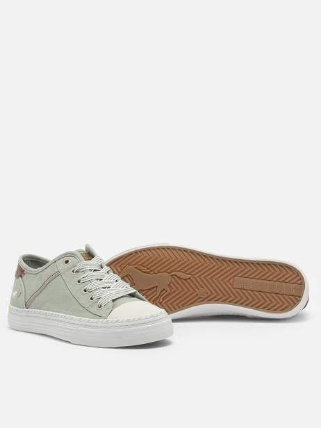 Sneakers Mustang Groen women 1376303 ander zicht 3