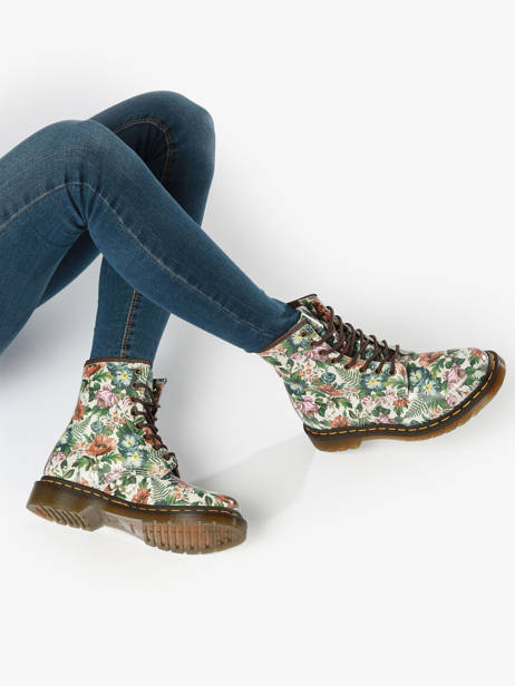 Boots 1460 Uit Leder Dr martens Veelkleurig women 31689649 ander zicht 2