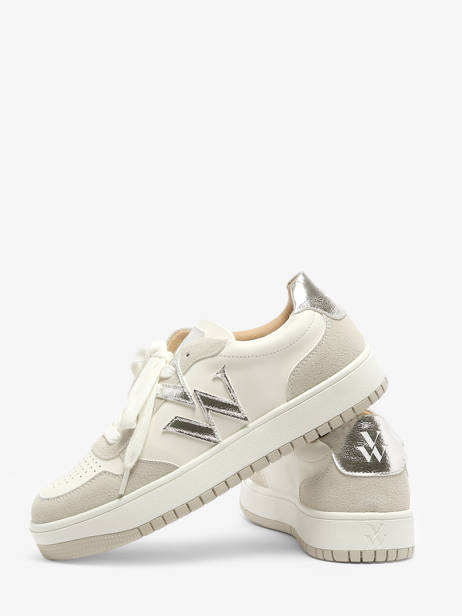 Sneakers Calie Vanessa wu Grijs women BK2662KK ander zicht 4