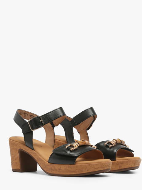Sandalen Met Hak Uit Leder Gabor Zwart women 27 ander zicht 2