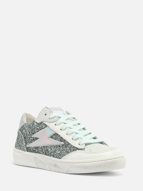Sneakers Taline Uit Leder Semerdjian Groen women TAL11746 ander zicht 1