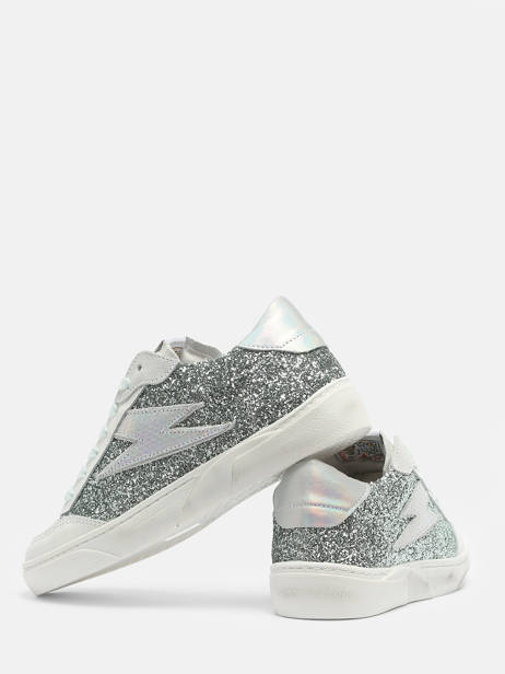 Sneakers Taline Uit Leder Semerdjian Groen women TAL11746 ander zicht 4
