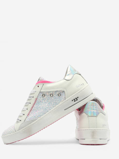 Sneakers Hova Uit Leder Semerdjian Wit women HOV11574 ander zicht 4
