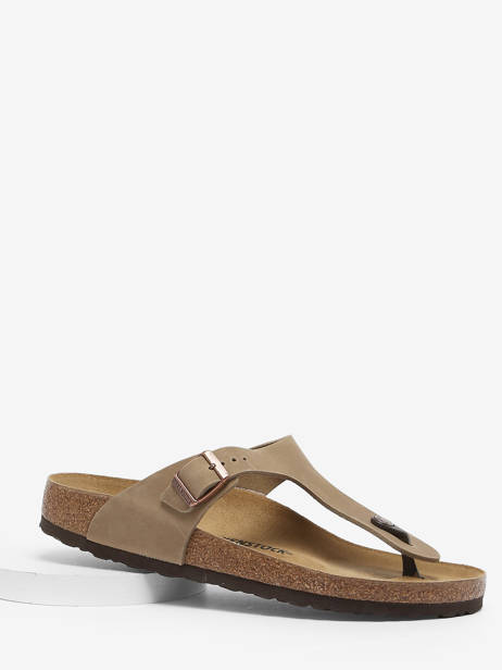 Teenslippers Gizeh Birkenstock Groen men 943813 ander zicht 2