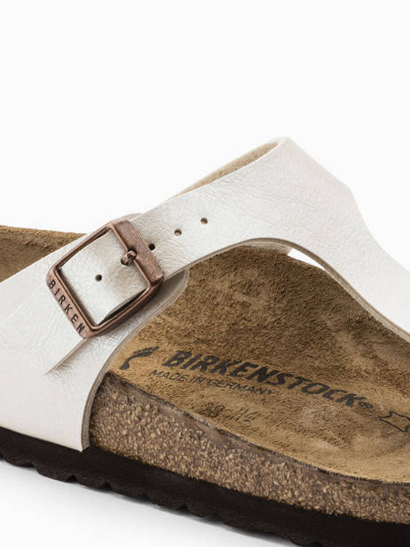 Slippers Gizeh Birkenstock Wit women 943873 ander zicht 1