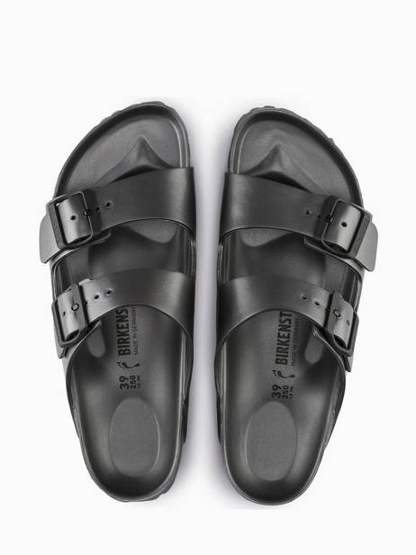 Slippers Arizona Birkenstock Grijs women 1001498 ander zicht 2